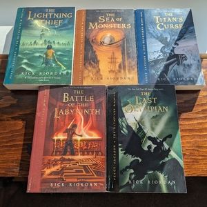 Percy Jackson Series by Rick Riordan